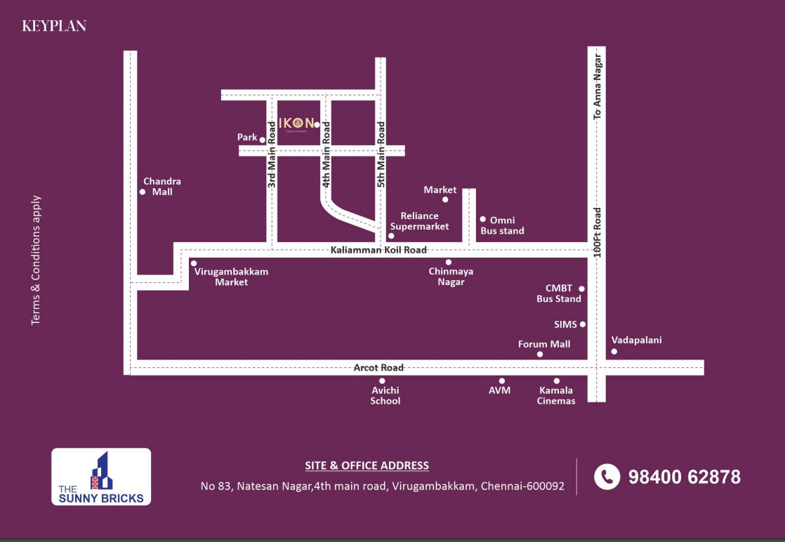 Apartments near Vadapalani